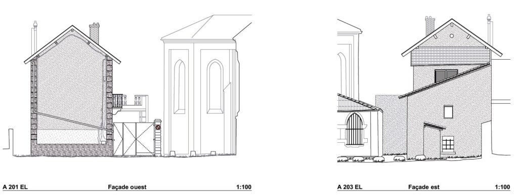 diagnostic patrimonial de deux maisons de village Caluire et cuire