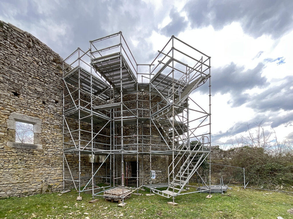 Restauration de la tour