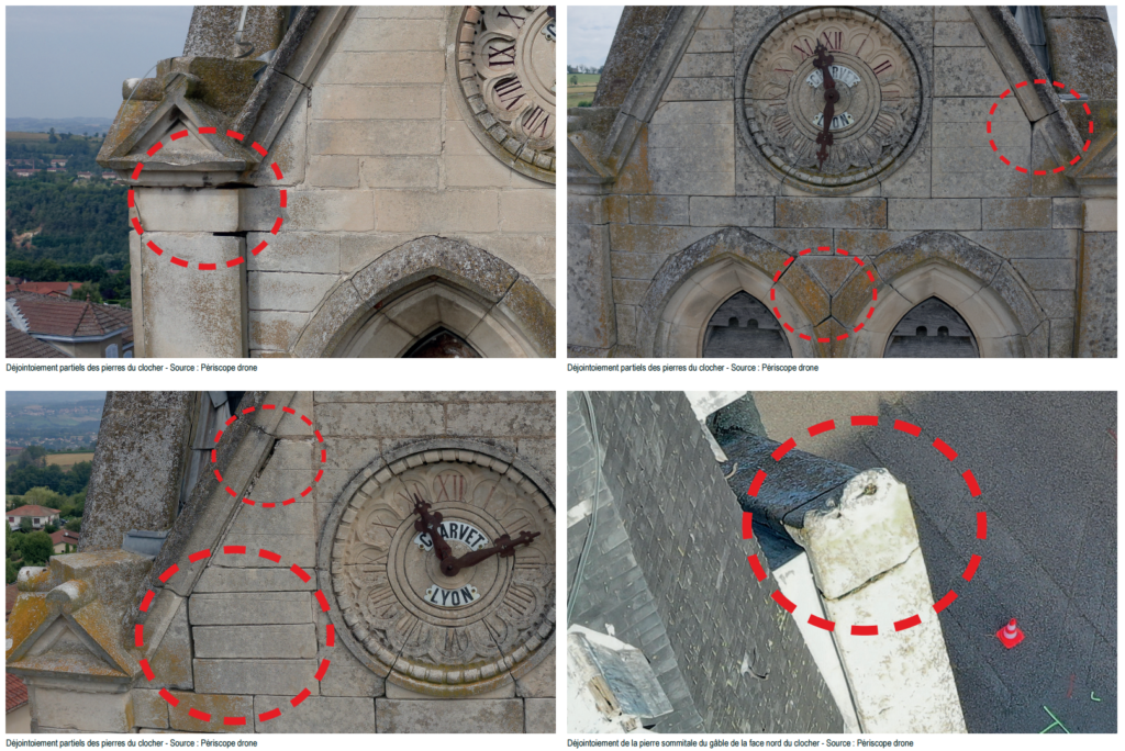Diagnostic patrimonial de l'église de Sourcieux-les-Mines