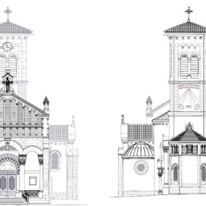 Chapelle de Beaunant Relevé et mise au net